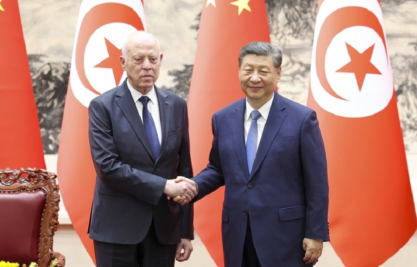 Kas Saed et Xi Jinping annoncent l'tablissement d'un partenariat stratgique entre la Tunisie et...