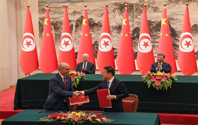 Adel Elarbi : un accord tuniso-chinois porte sur un don  hauteur de 200 millions de Yuans