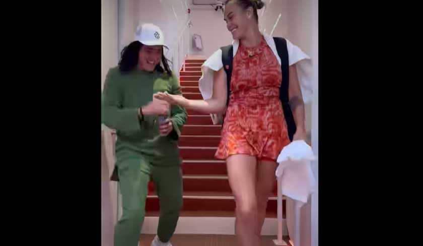 La danse d'Ons Jabeur et Aryna Sabalenka enflamme la toile