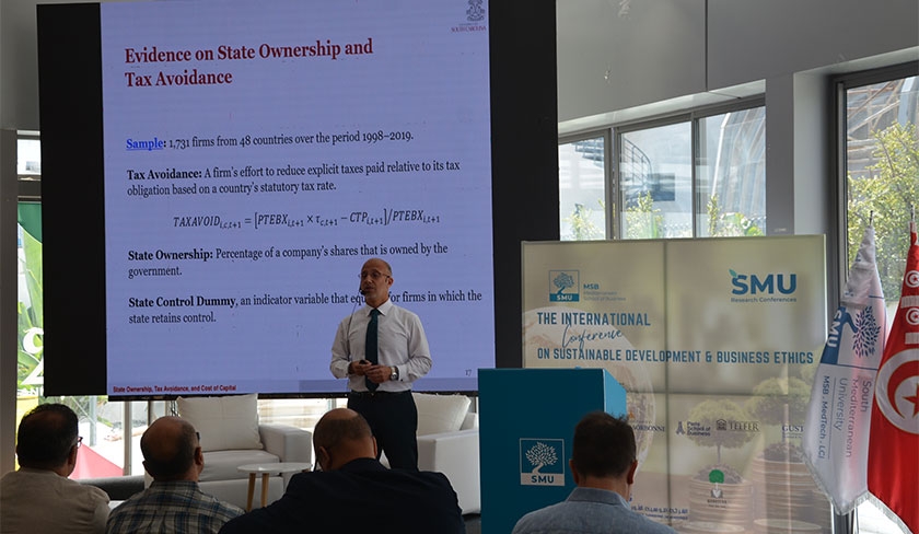 Confrence scientifique internationale sur le dveloppement durable, la responsabilit sociale et lthique des affaires organise par la Mediterranean School of Business (MSB)
