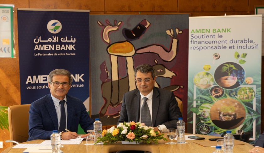 Amen Bank adhère au programme de l’Union européenne «ADAPT» et devient un partenaire stratégique de l’AICS