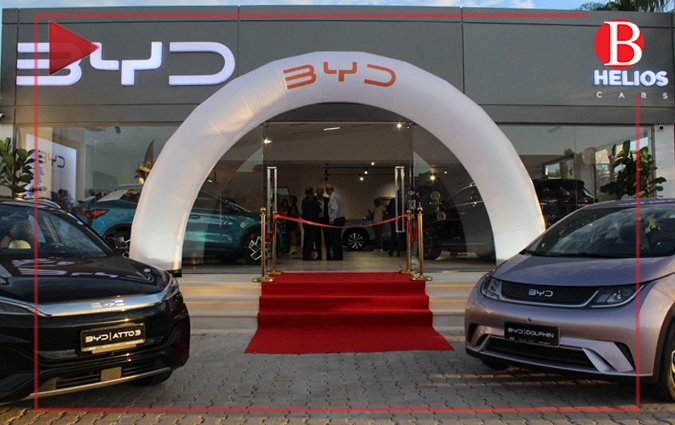 Vido - Inauguration du nouveau showroom de BYD aux Berges du Lac