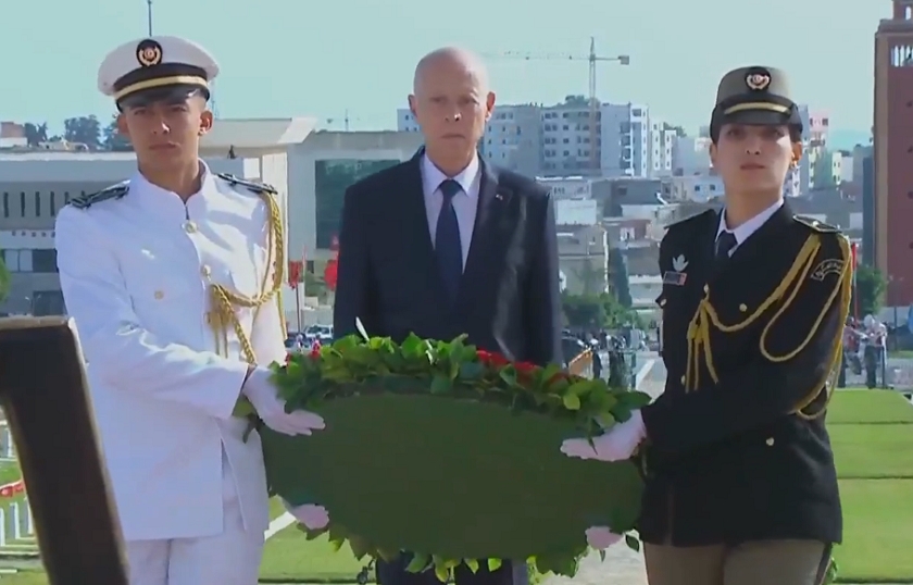 Kaïs Saïed commémore le 61e anniversaire de la fête de l’évacuation à Bizerte