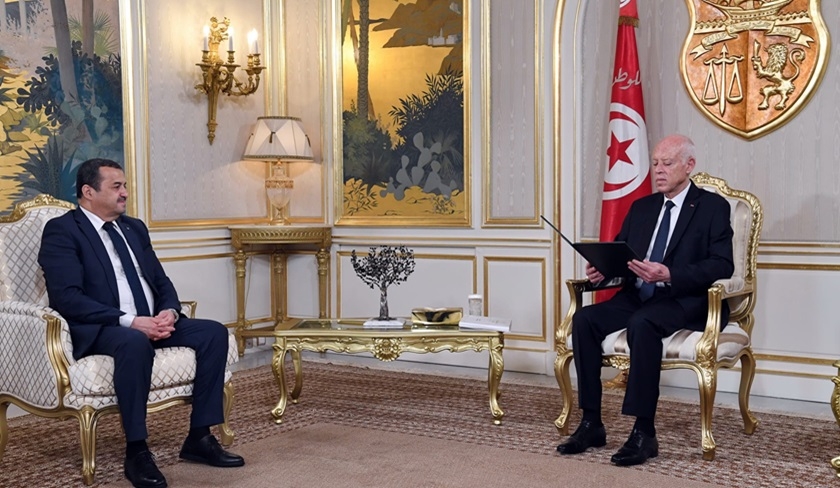 Kas Saed reoit une lettre manuscrite de la part de Abdelmadjid Tebboune

