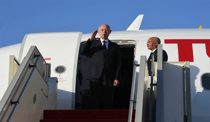 Kaïs Saïed quitte la Tunisie en direction de l’Algérie