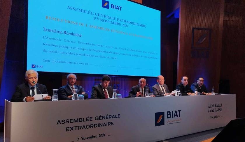 Les actionnaires de la Biat approuvent l’augmentation de capital