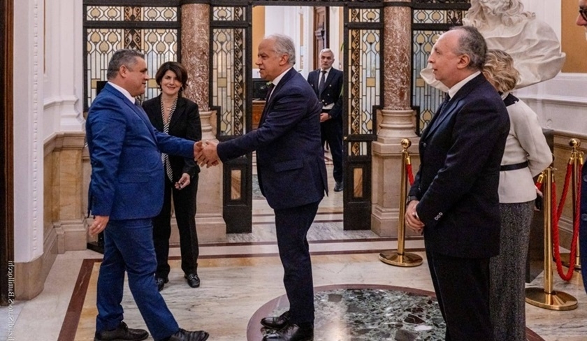Khaled Nouri rencontre  Matteo Piantedosi  Rome  

