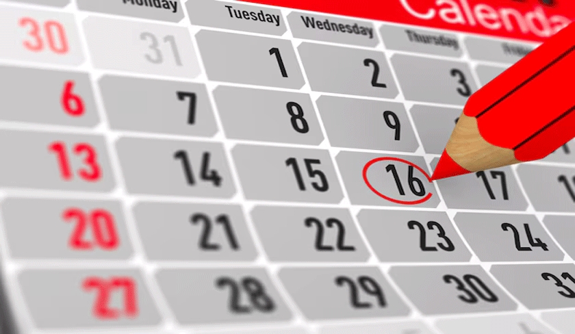 Calendrier des dates importantes en Tunisie en 2025