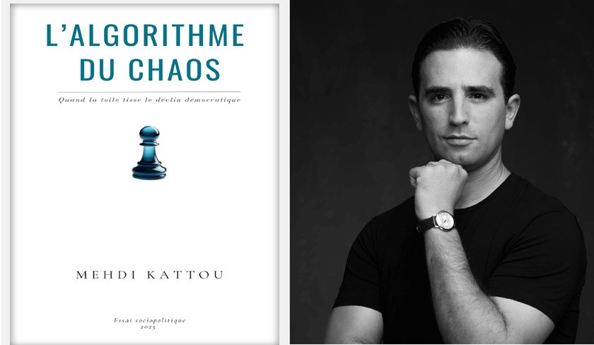 « L’Algorithme du Chaos », le nouvel essai de Mehdi Kattou