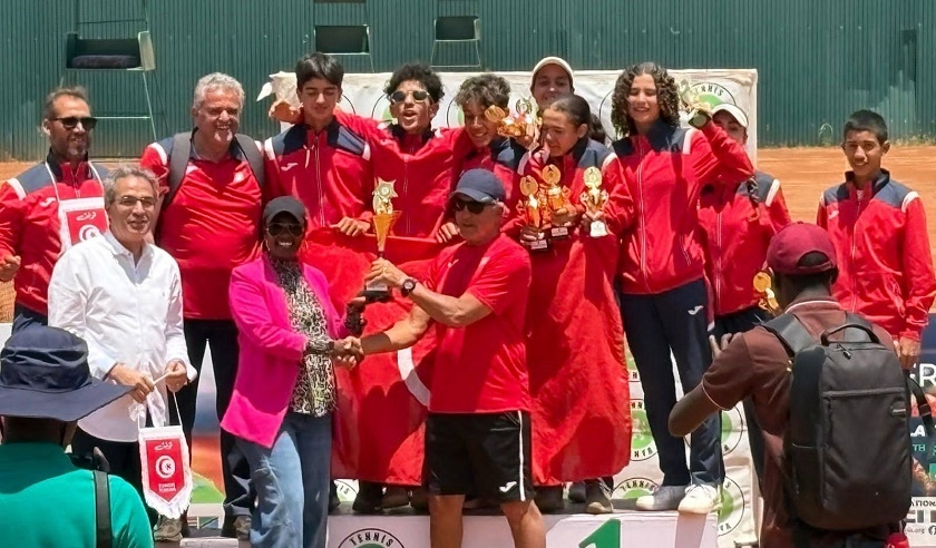 Tennis – La Tunisie triomphe au championnat d’Afrique des moins de quatorze ans