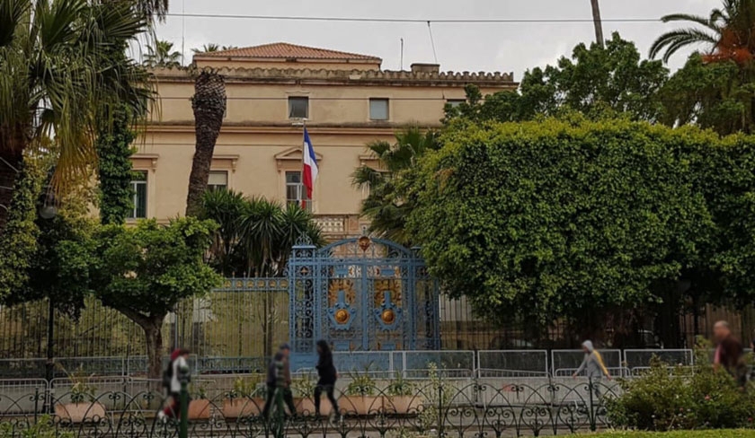 Incendie à l’ambassade de France à Tunis