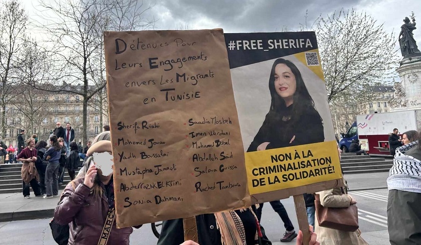 Répression en Tunisie : des centaines de voix s’élèvent à Paris