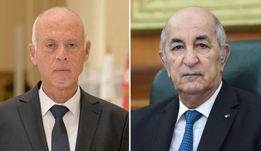 Kaïs Saïed et Abdelmadjid Tebboune conviennent d’organiser une rencontre
