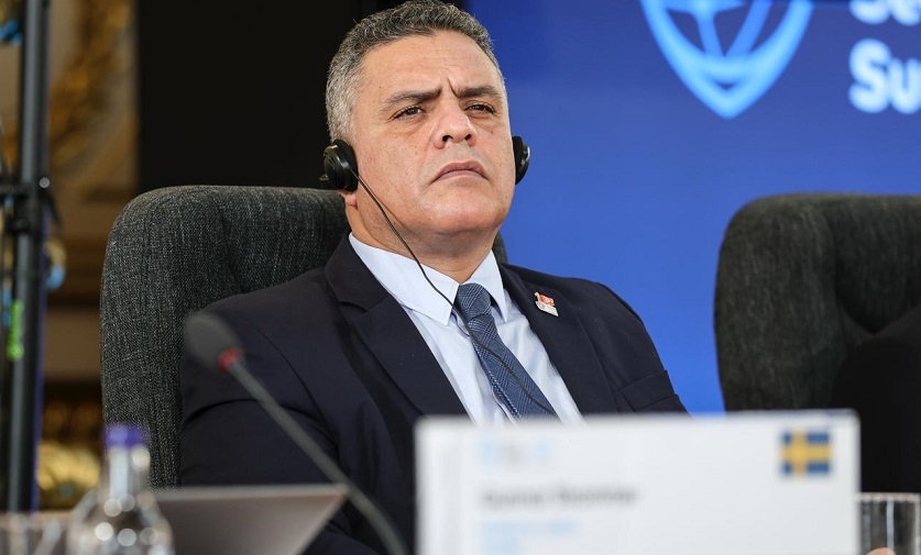 Khaled Nouri participe au Sommet sur la sécurité des frontières au Royaume-Uni