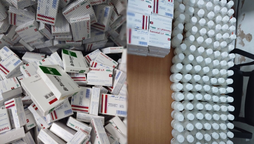 Contrebande : la douane saisit 1.343 boîtes de médicaments