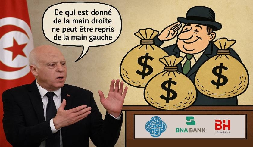 Les banques publiques  loppos de la politique de Kas Saed

