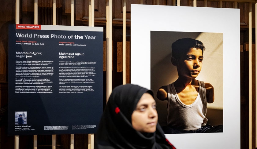 World Press Photo 2025 : le cri silencieux dun enfant de Gaza sacr meilleur clich de lanne