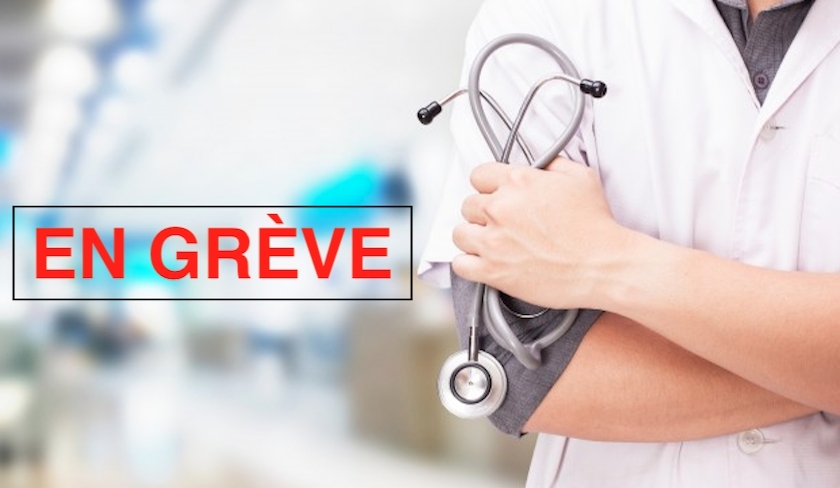 Les jeunes mdecins en grve

