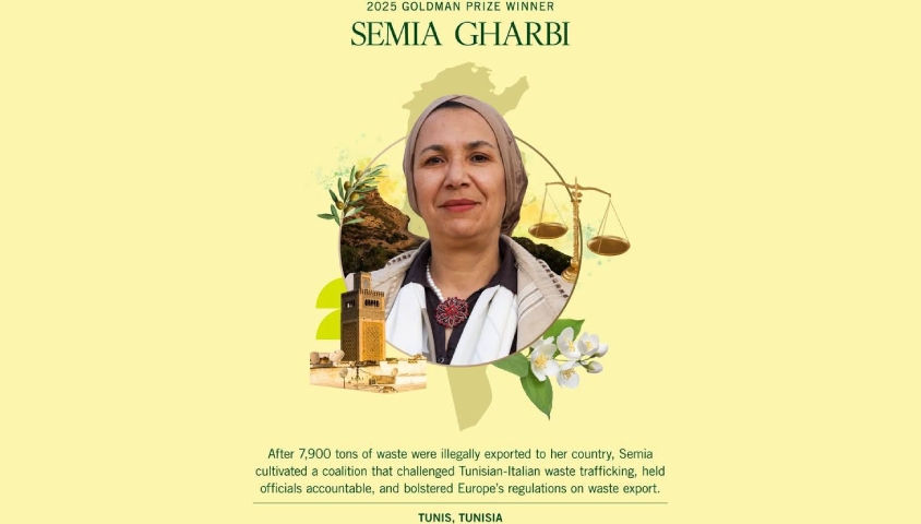 Samia Gharbi décroche le