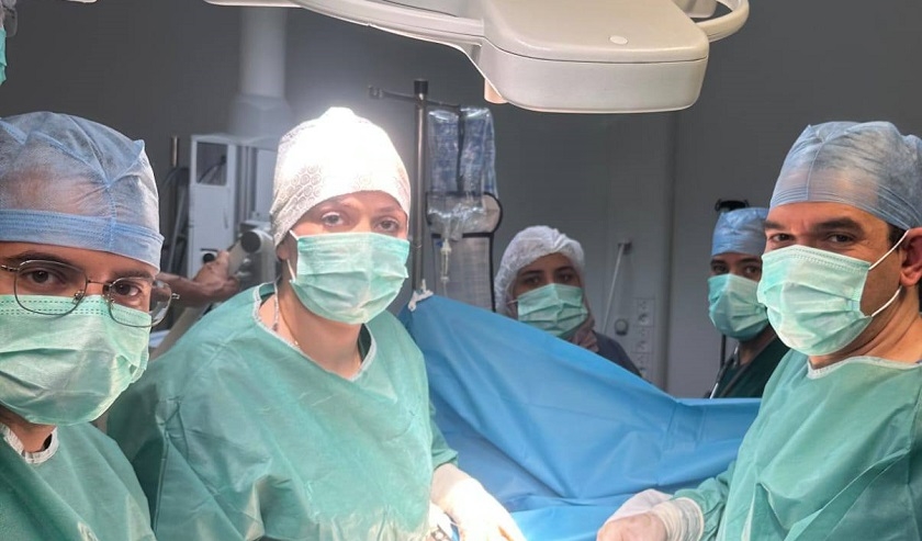 Greffe de foie russie sur un enfant  l'hpital Fattouma Bourguiba de Monastir

