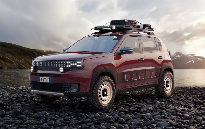 Fiat dvoile les premiers clichs du concept Grande Panda 4x4