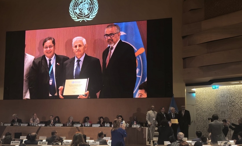 Le Tunisien Majed Zemni reoit le prestigieux Prix Nelson Mandela pour la sant