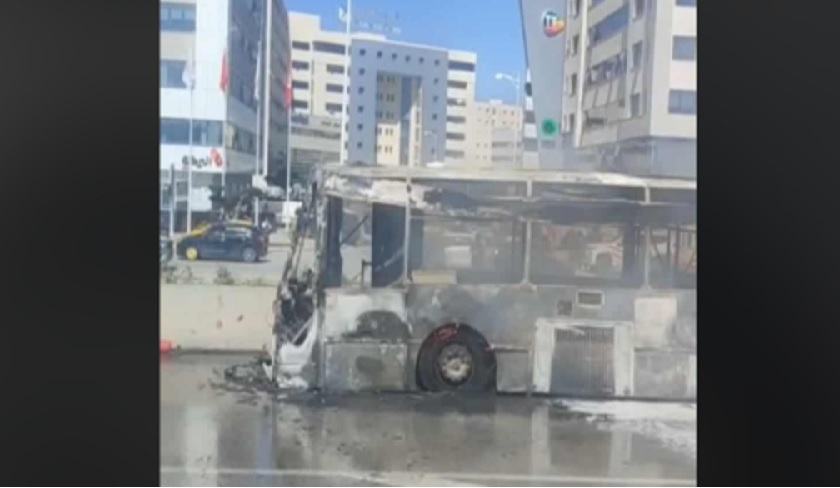 Incendie d'un bus de la Transtu : premires sanctions et enqute approfondie