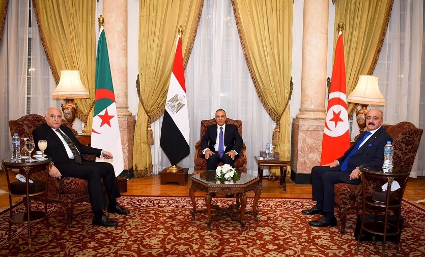 Crise en Libye : runion tripartite au Caire entre la Tunisie, l'Algrie et l'gypte 