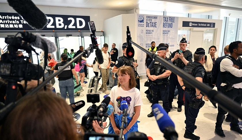 Greta Thunberg interdite dentre en Isral pendant cent ans