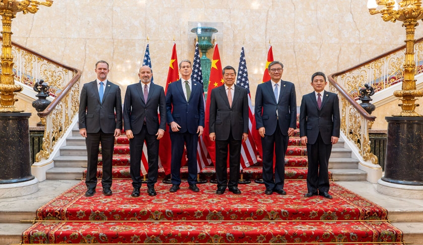 Les tats-Unis et la Chine signent un accord commercial 