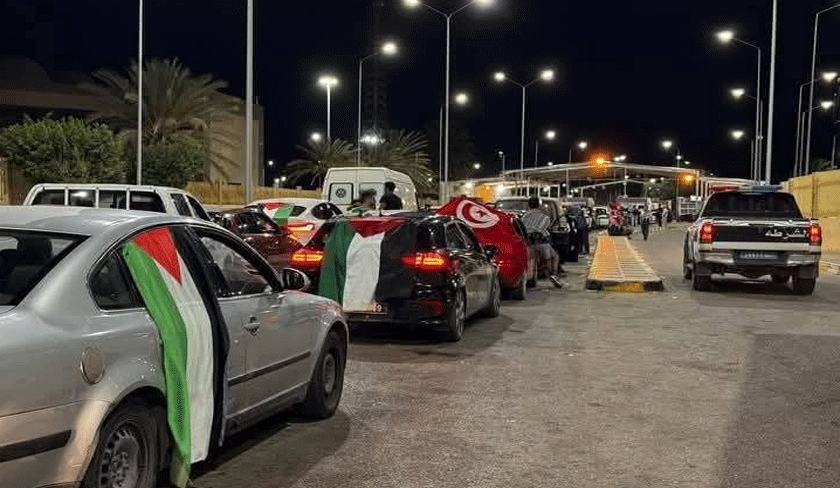 La caravane Al Soumoud bloque  lentre de Syrte par les autorits de lEst libyen