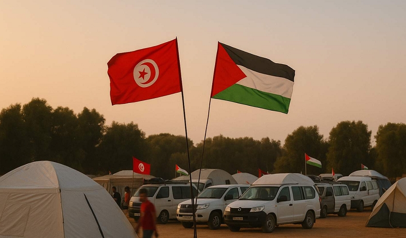 Caravane Al Soumoud prise au pige en Libye : retour en Tunisie conditionn  la libration des...