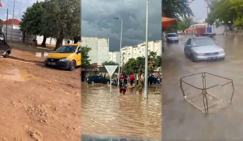 En images : Menzel Bourguiba partiellement inonde  cause des pluies 