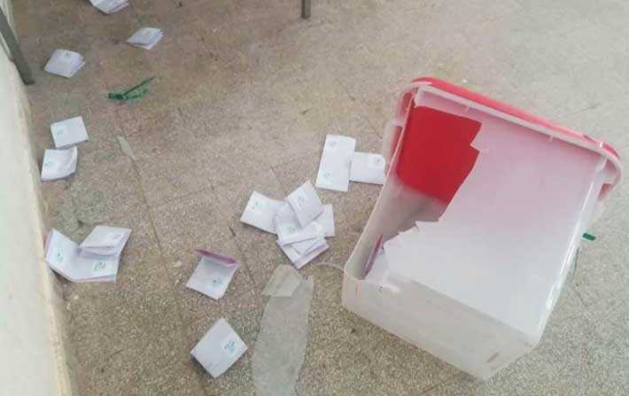 Mourakiboun signale des incidents dans deux bureaux de vote  Mdhilla

