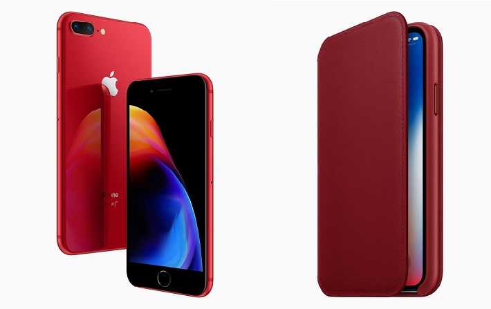 Les iPhone 8 et iPhone 8 Plus dApple dsormais disponibles en (Product)Red Special Edition

