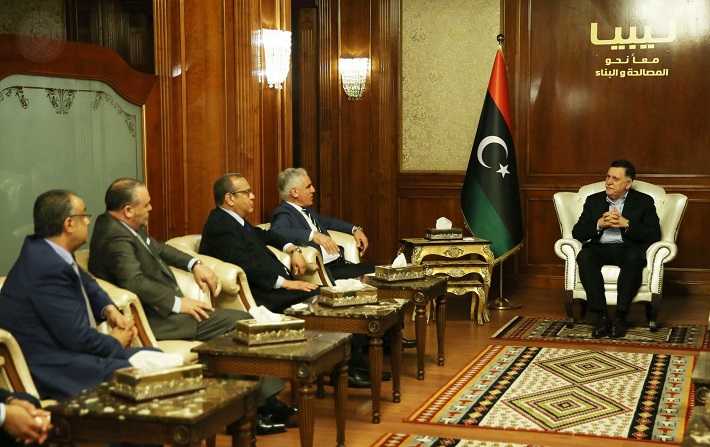 Samir Majoul rencontre le Premier ministre libyen


