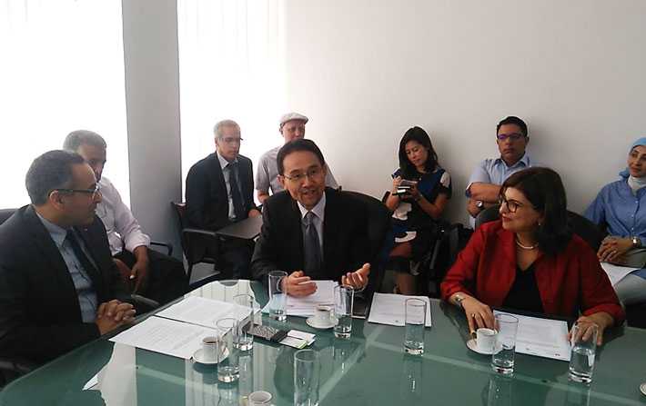 Signature de partenariats avec des industriels dans le cadre du Satreps, le projet financé par la Jica