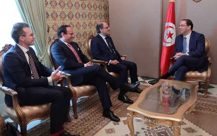 Youssef Chahed reçoit une délégation du FMI