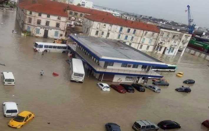 Inondations à Bizerte : L’armée intervient pour évacuer plusieurs familles