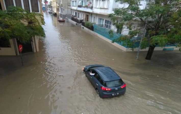 Inondations à Bizerte: les interventions des unités de la protection civile