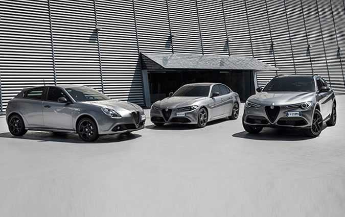 Lancement des Giulia, Stelvio et Giulietta Black Pack