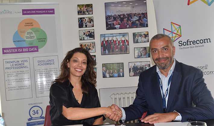 Sofrecom Tunisie et luniversit Paris-Dauphine | Tunis signent un accord de parrainage dtudiants en master Big Data




