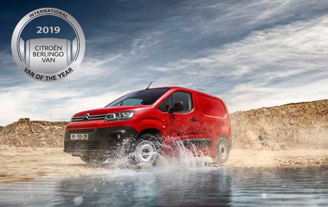 Le nouveau Citroën Berlingo Van remporte le titre de «International Van Of The Year 2019»