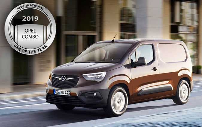 Le nouvel Opel Combo remporte le titre de l’International Van of the Year 2019