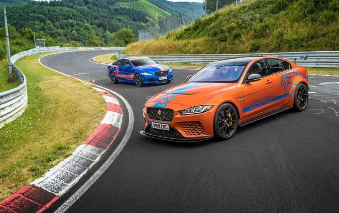 Jaguar XE SV Project 8, le taxi berline le plus rapide du monde sur le Nürburgring