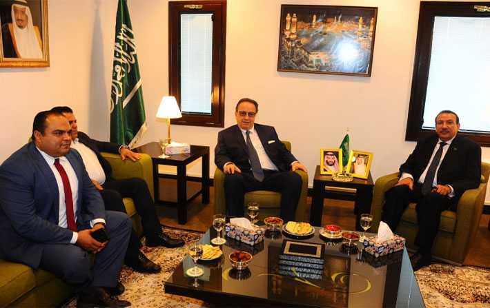 HCE, Riahi et Toubel se réunissent avec l’ambassadeur de l’Arabie saoudite