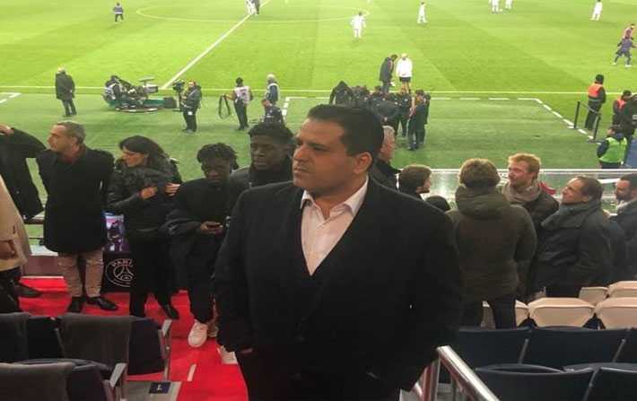 Slim Riahi, invité des Qataris au carré VIP du PSG