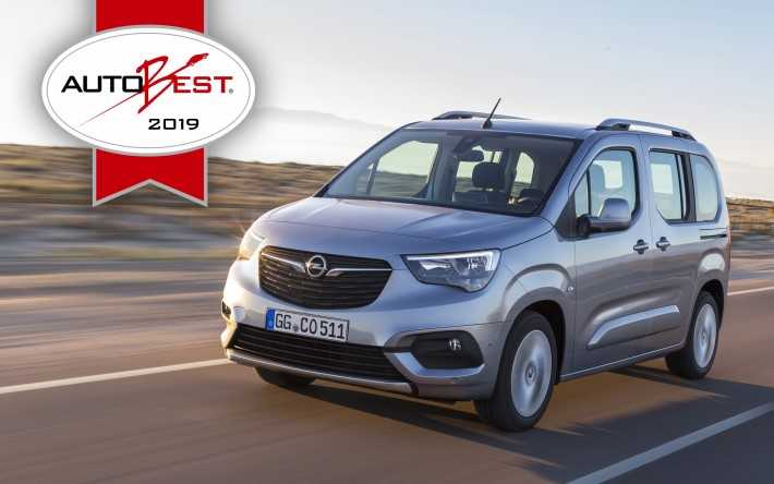 Autobest 2019 : LOpel Combo Life lue Best Buy Car of Europe