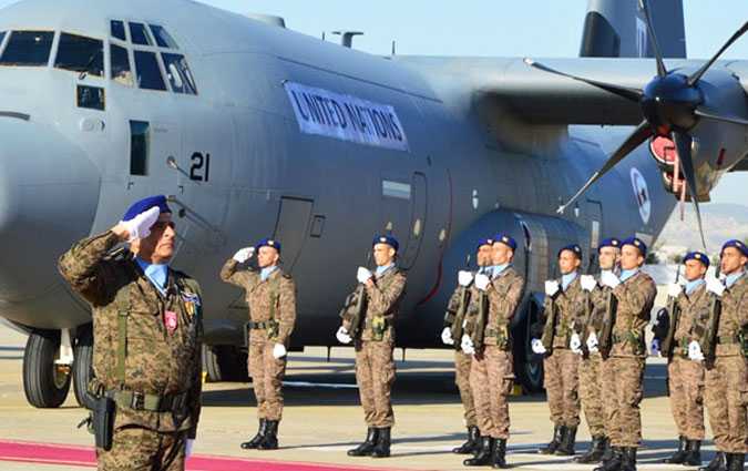 Tunisie - 180 militaires dploys en Centrafrique en soutien  la Minusca 
