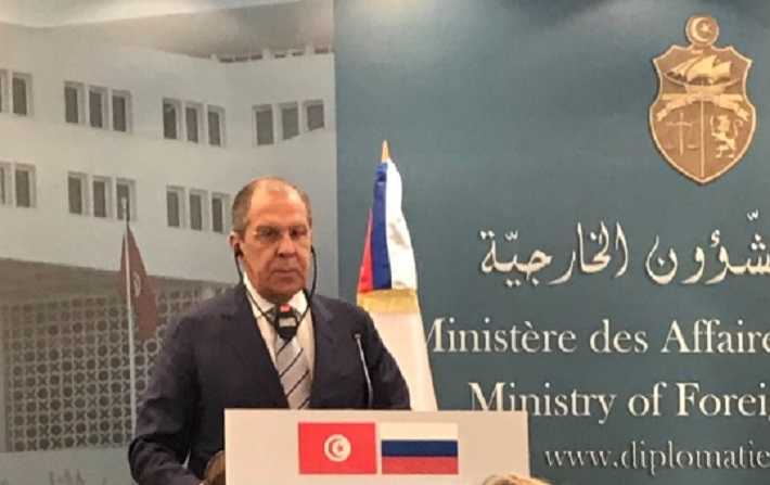 Sergue Lavrov : La Russie rduira les dsquilibres commerciaux avec la Tunisie

